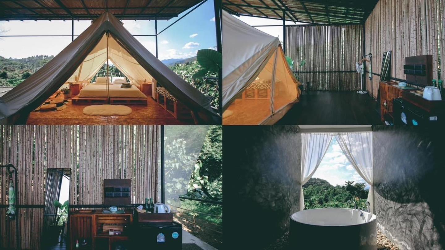 Hotel Tanoshi Glamping In Khao Sok à Khao Sok National Park Extérieur photo